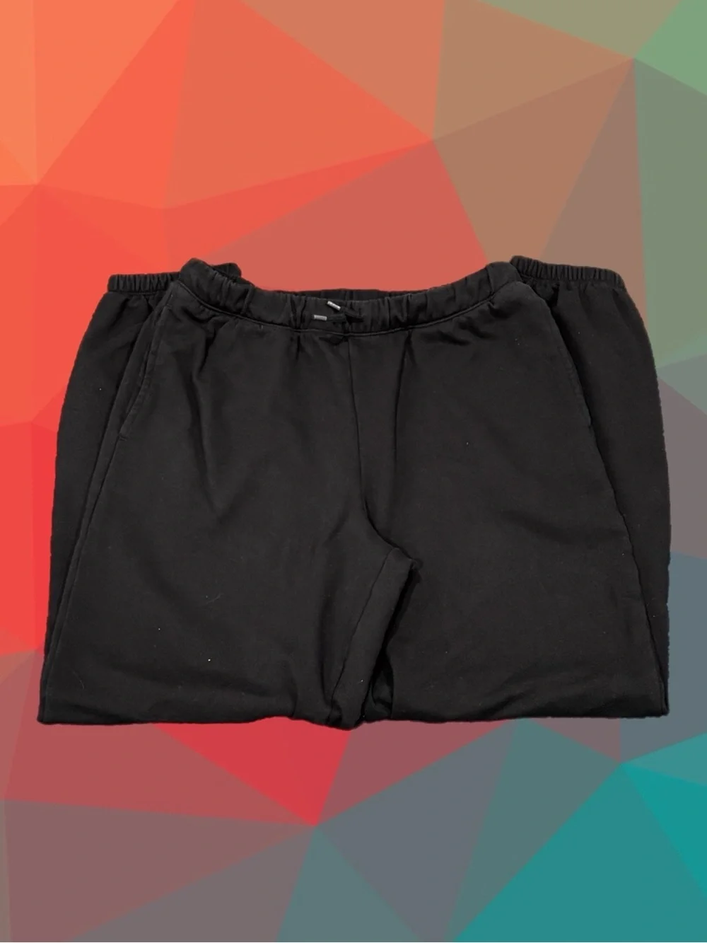 Old Navy Boys Black Fleece Jogger Sweatpants XL 14-16